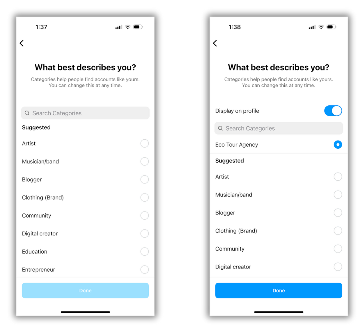 Select Business Account